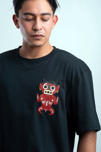 Playera Xochipilli Artesanal