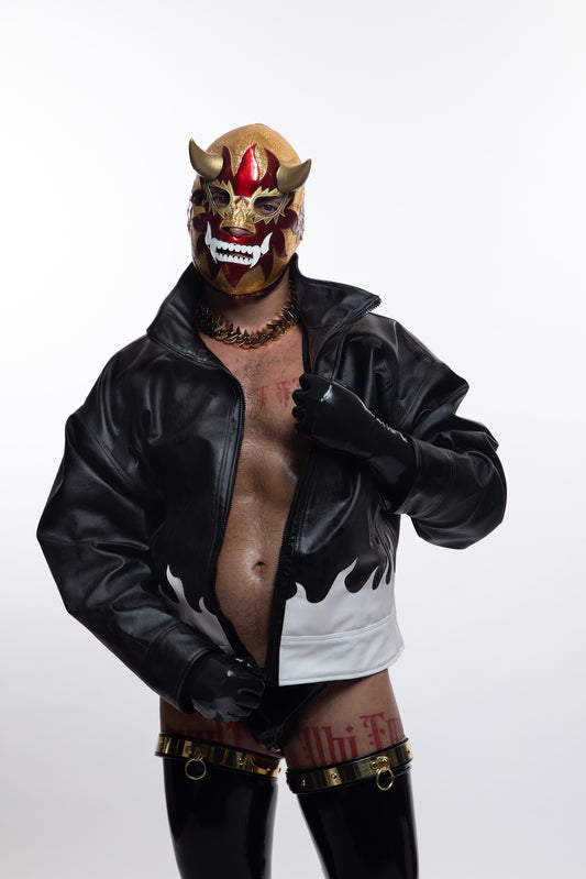 Flame Bomber Jacket