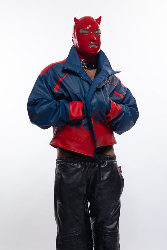 Flame Bomber Jacket